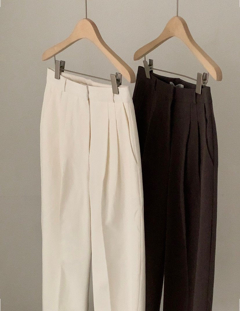 bold cotton pants-2col