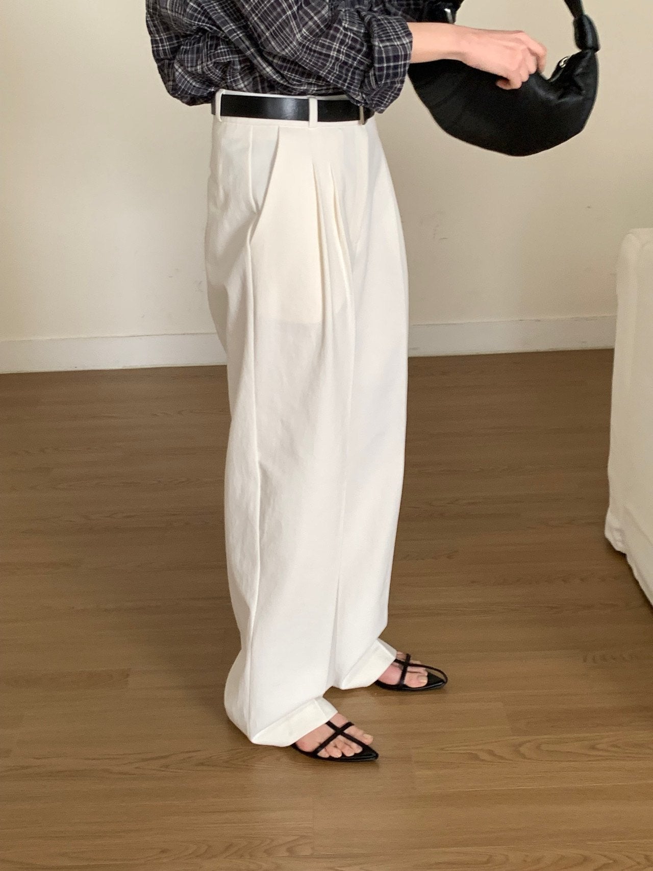 bold cotton pants-2col