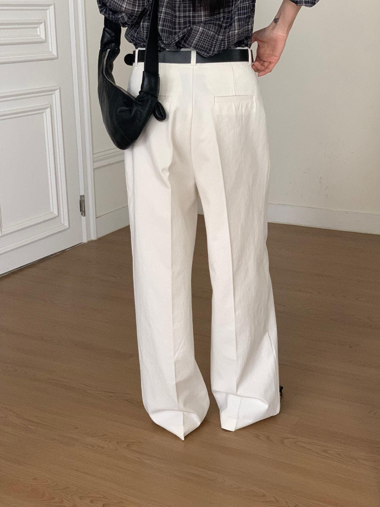 bold cotton pants-2col