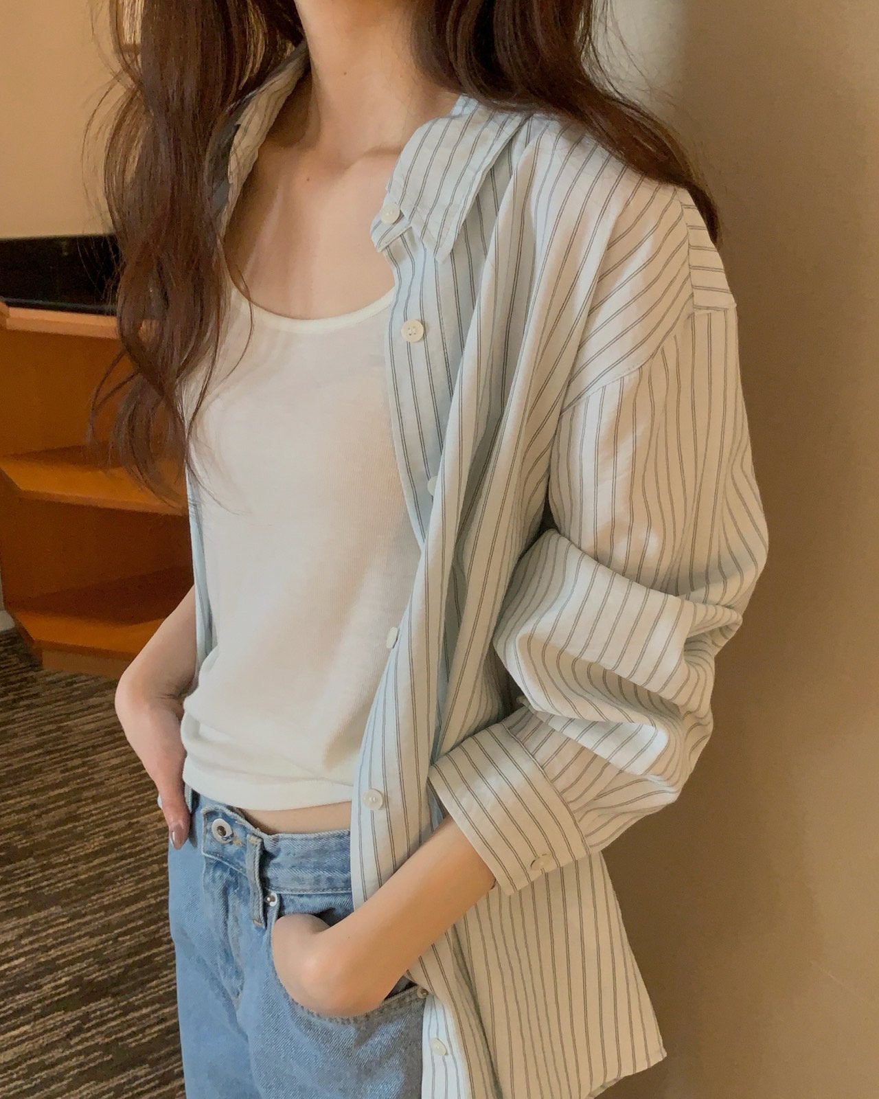 spring s.t shirt blouse-3col