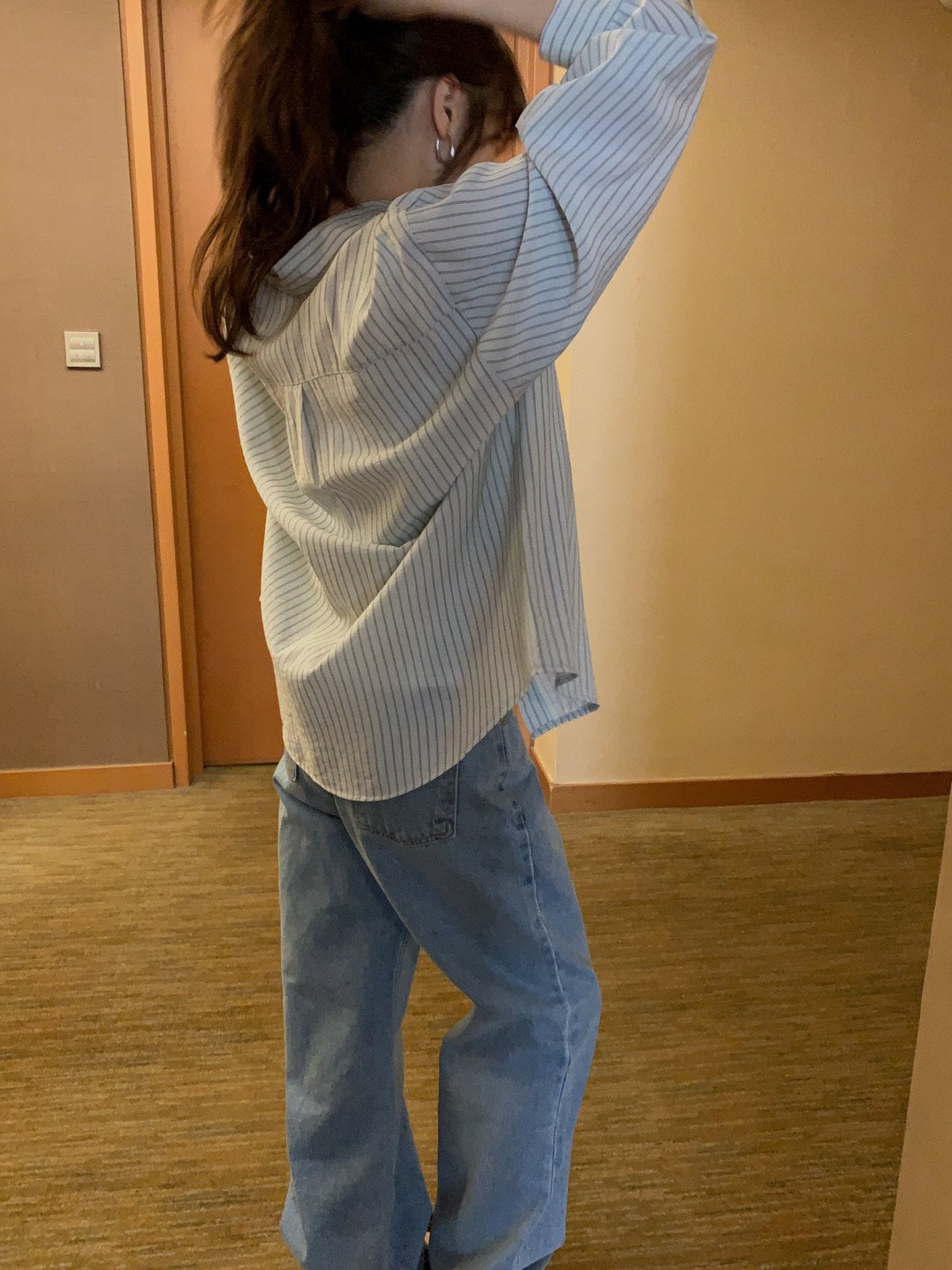 spring s.t shirt blouse-3col