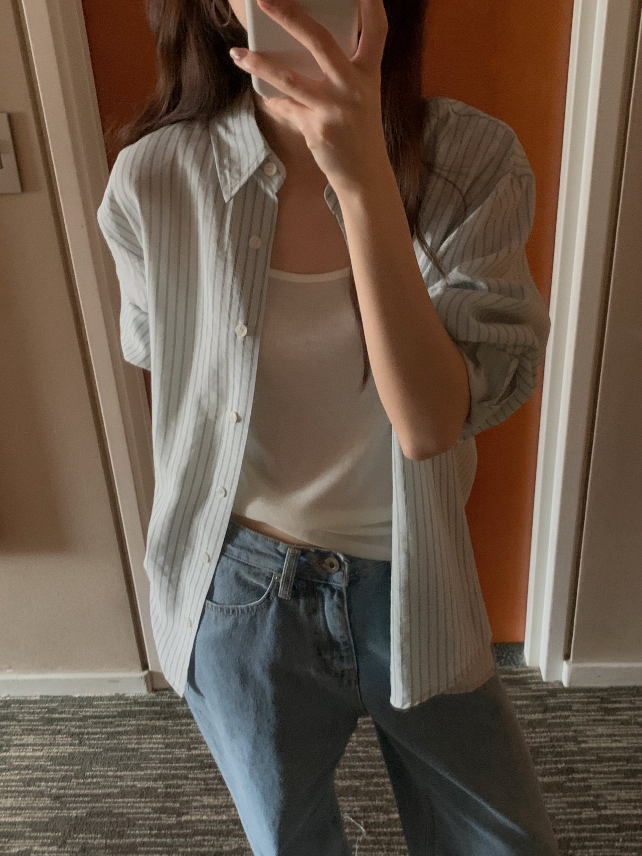 spring s.t shirt blouse-3col