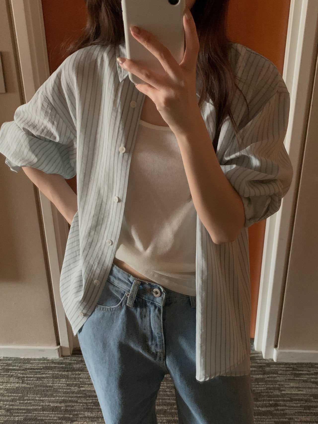 spring s.t shirt blouse-3col