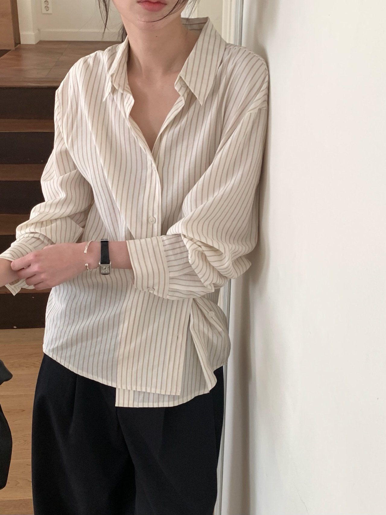 spring s.t shirt blouse-3col