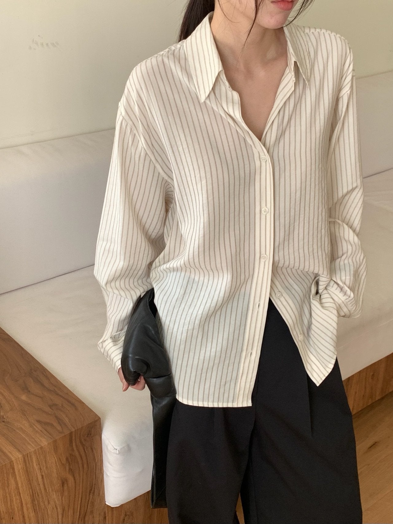 spring s.t shirt blouse-3col