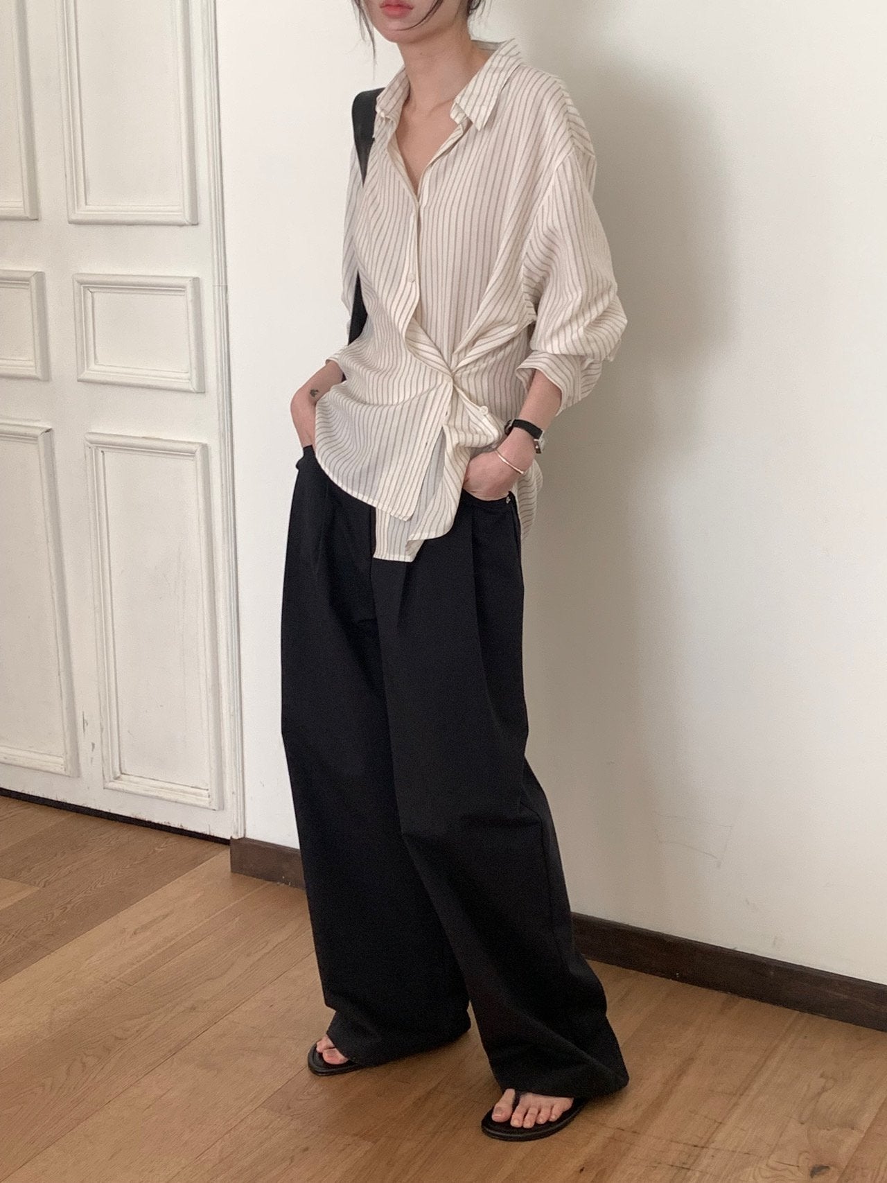 spring s.t shirt blouse-3col