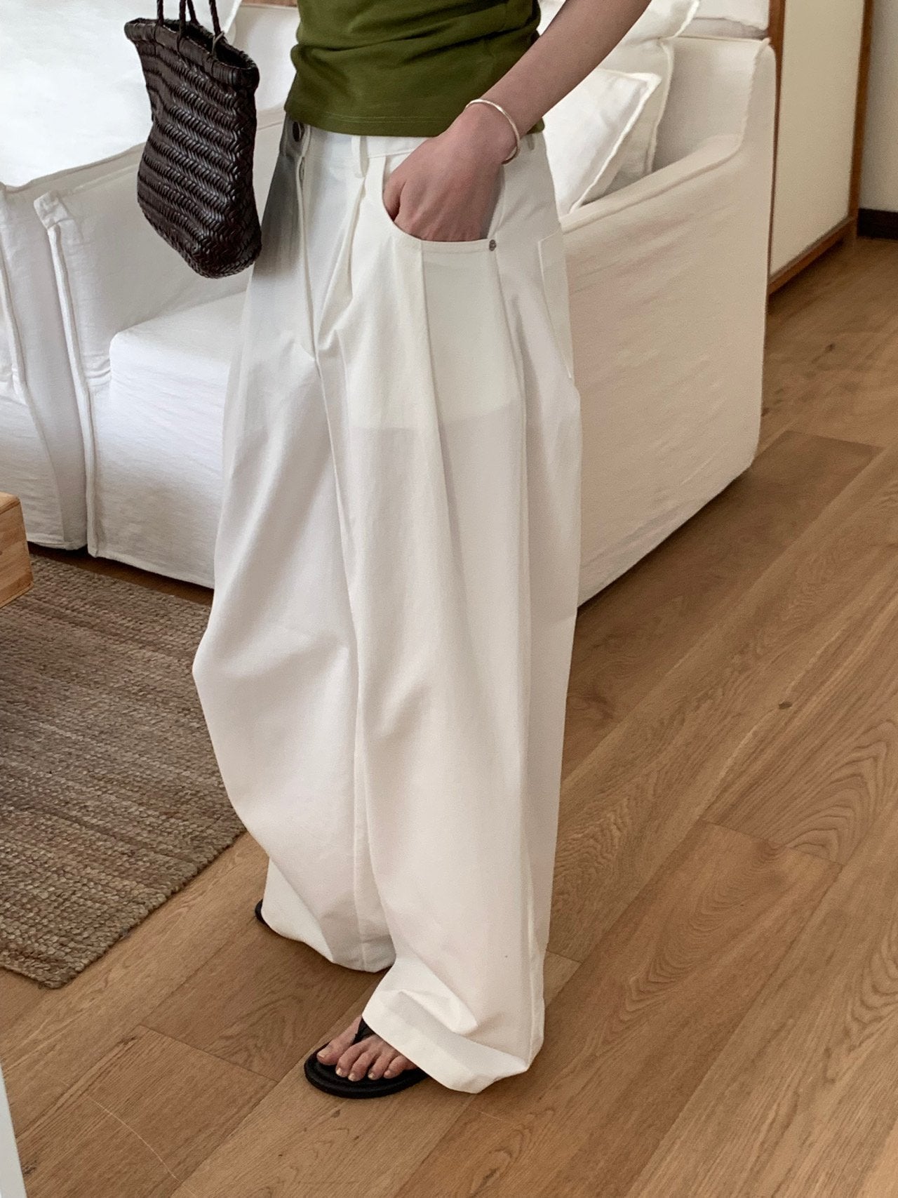 birdie cotton pants-3col