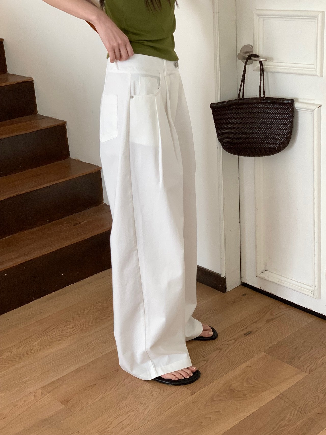 birdie cotton pants-3col