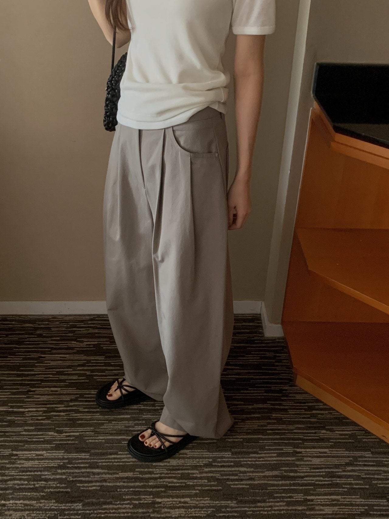 birdie cotton pants-3col