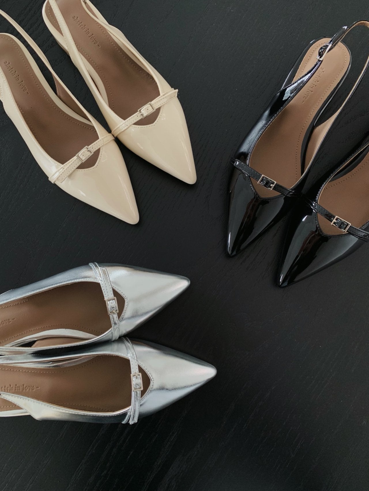 Rene Stiletto Flat