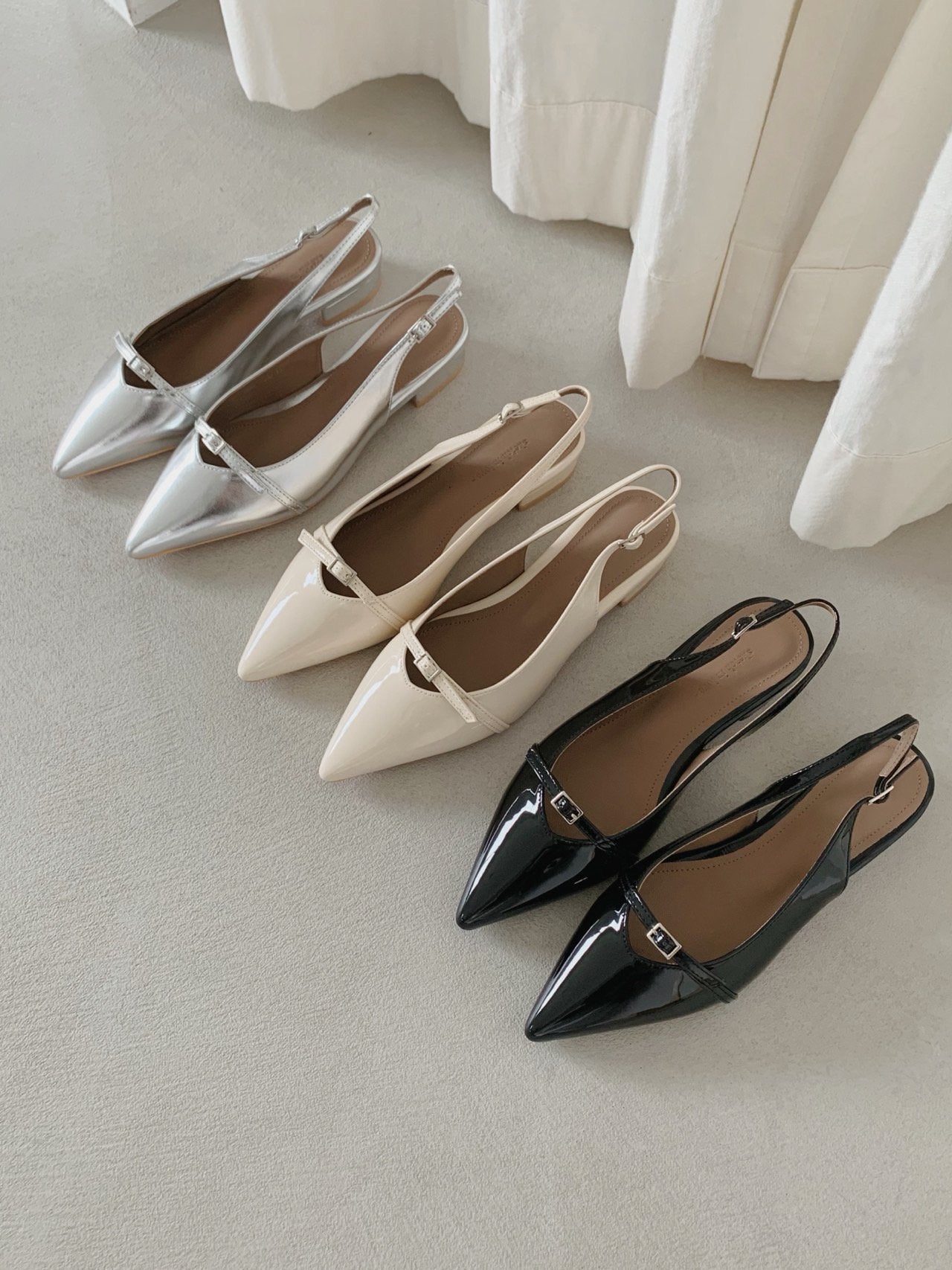 Rene Stiletto Flat