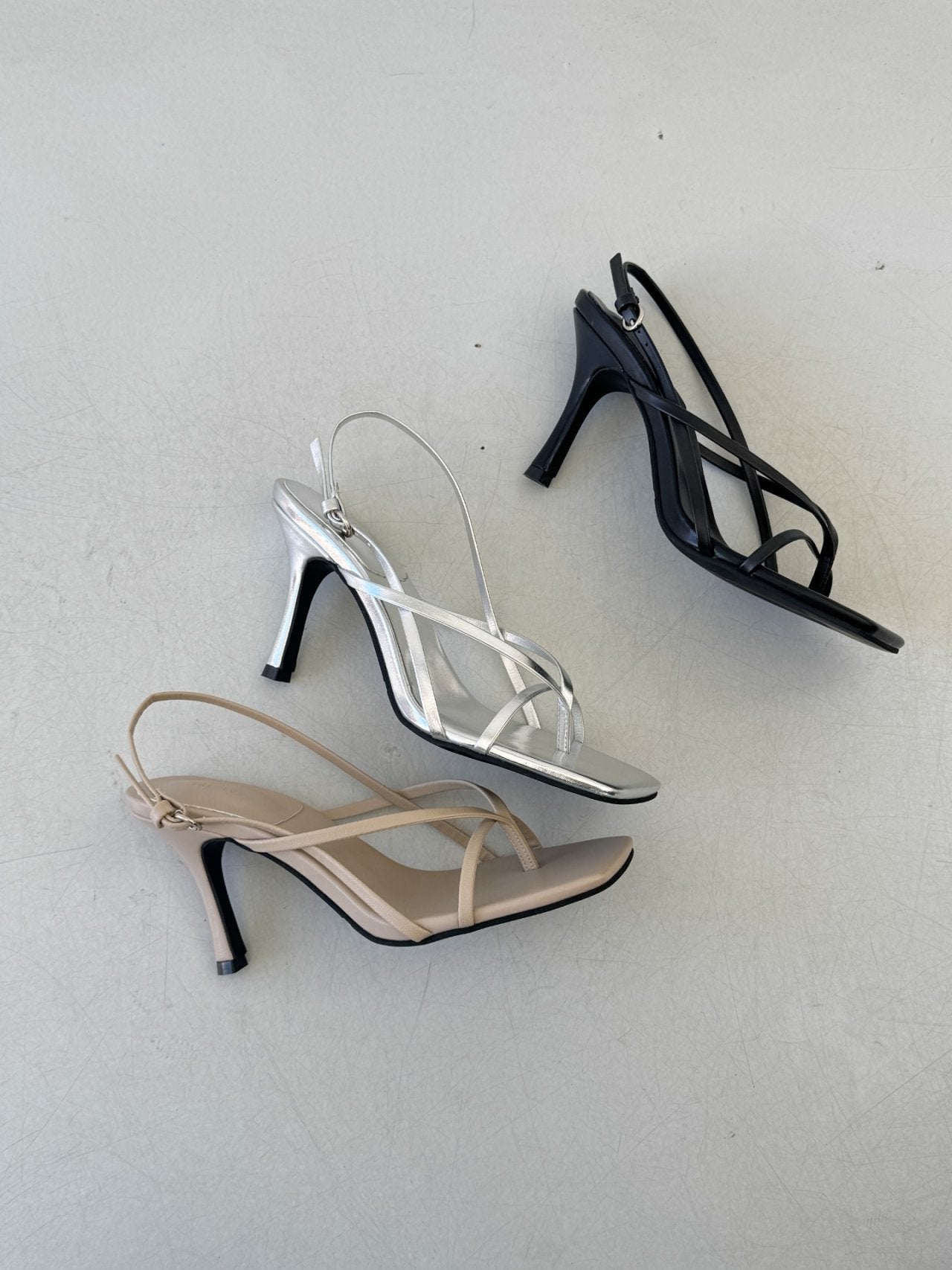 Feminine Strap Heels Sandals
