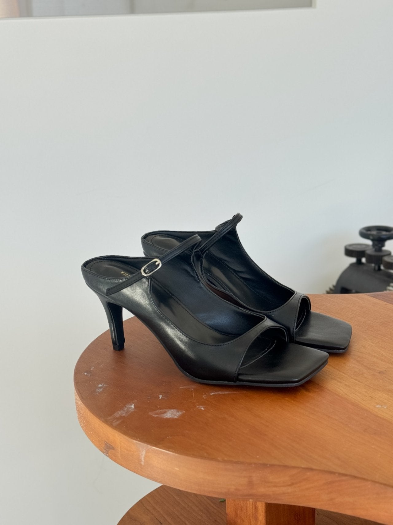 Square Strap Half Mule