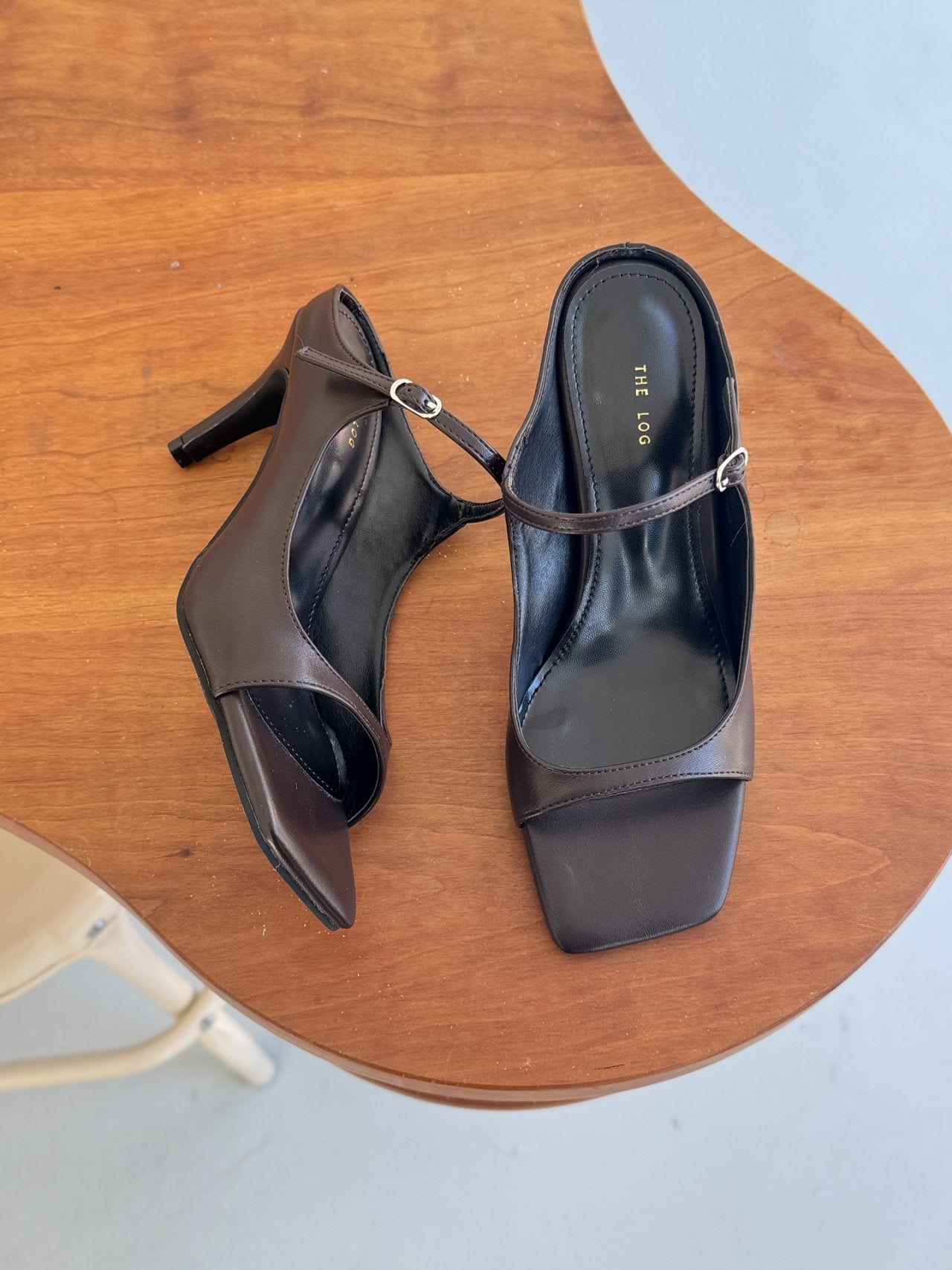 Square Strap Half Mule