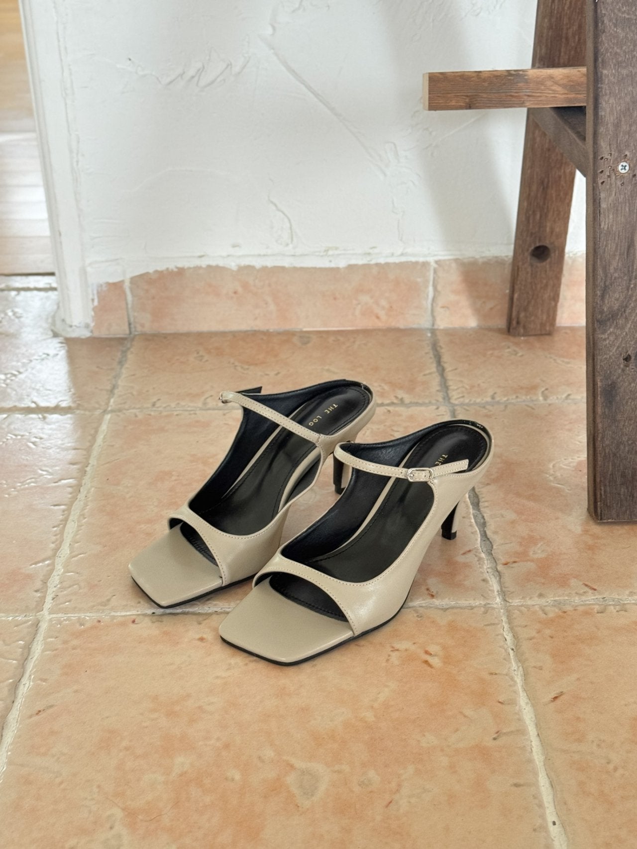 Square Strap Half Mule