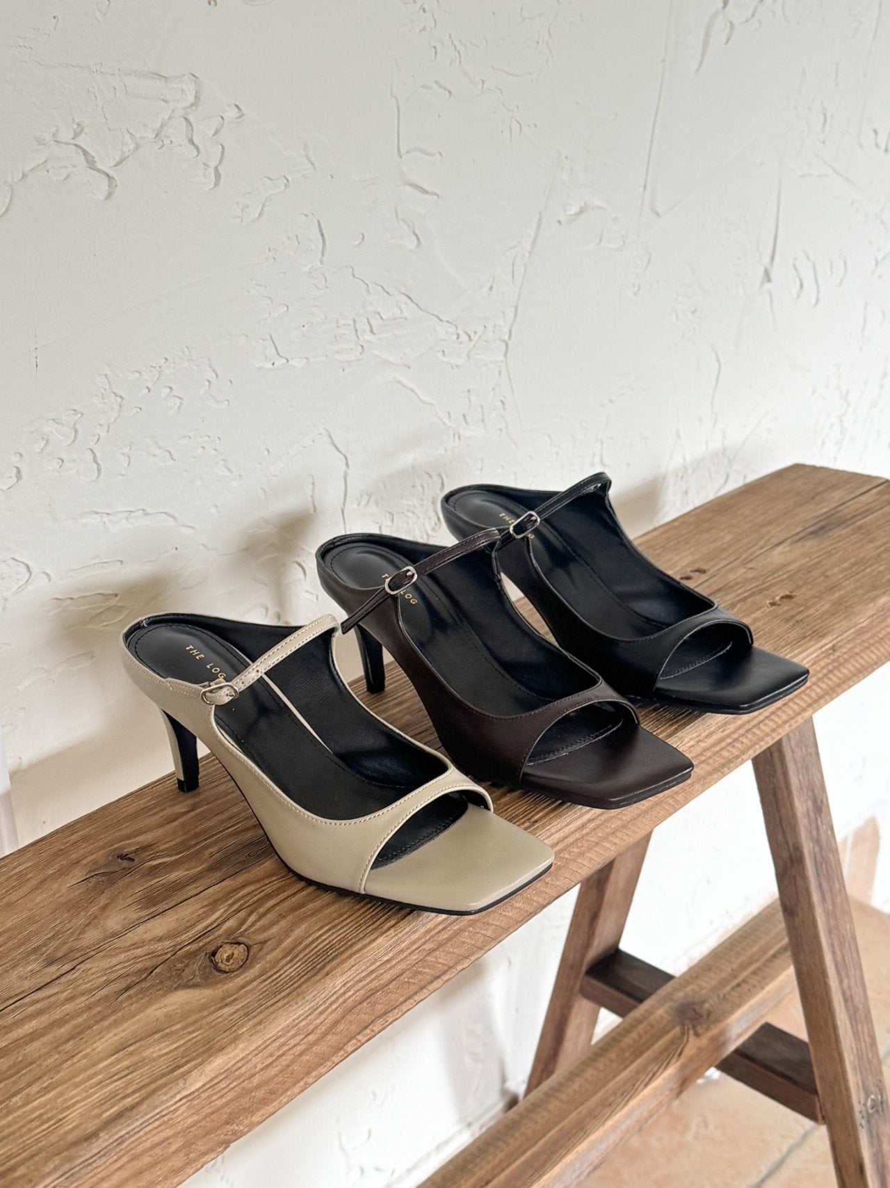 Square Strap Half Mule