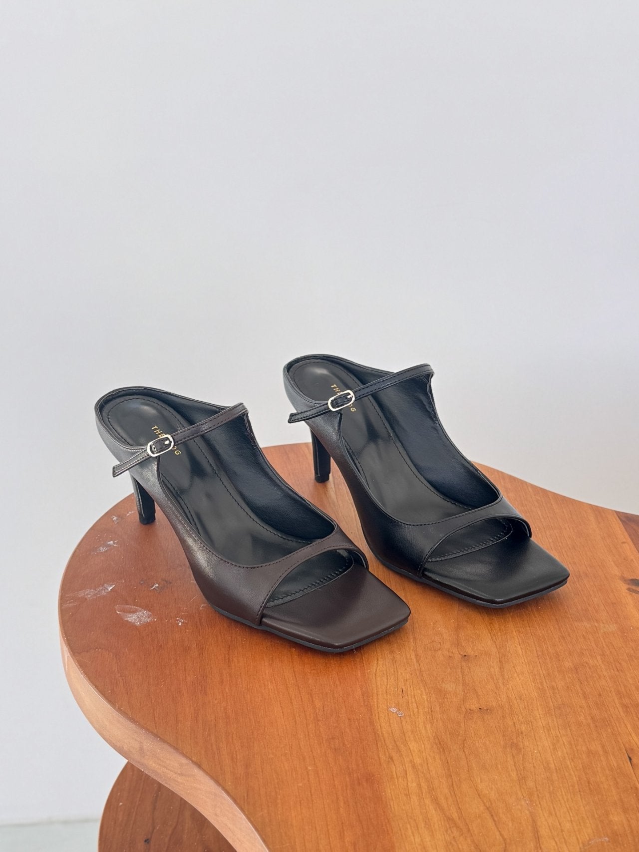Square Strap Half Mule