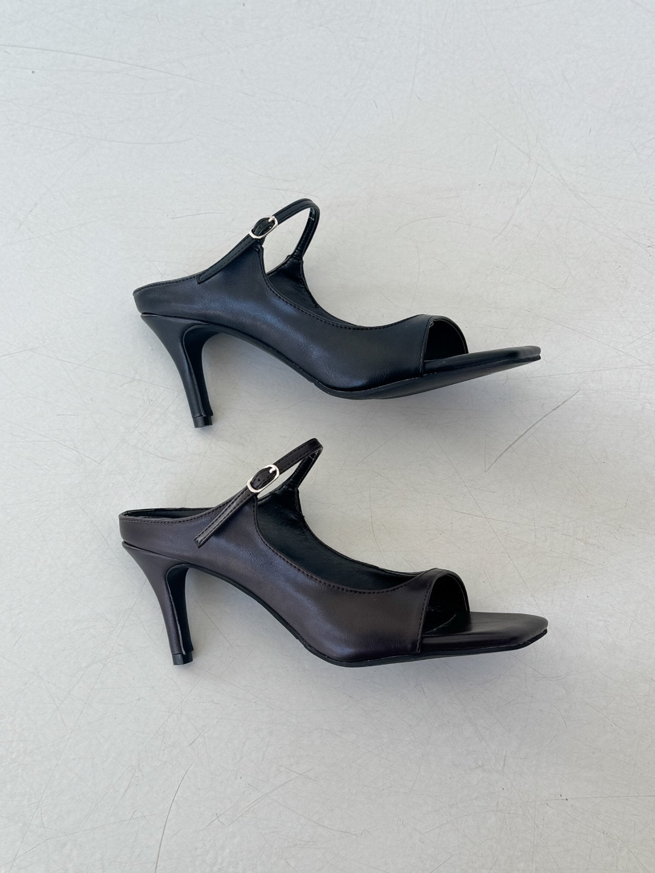 Square Strap Half Mule