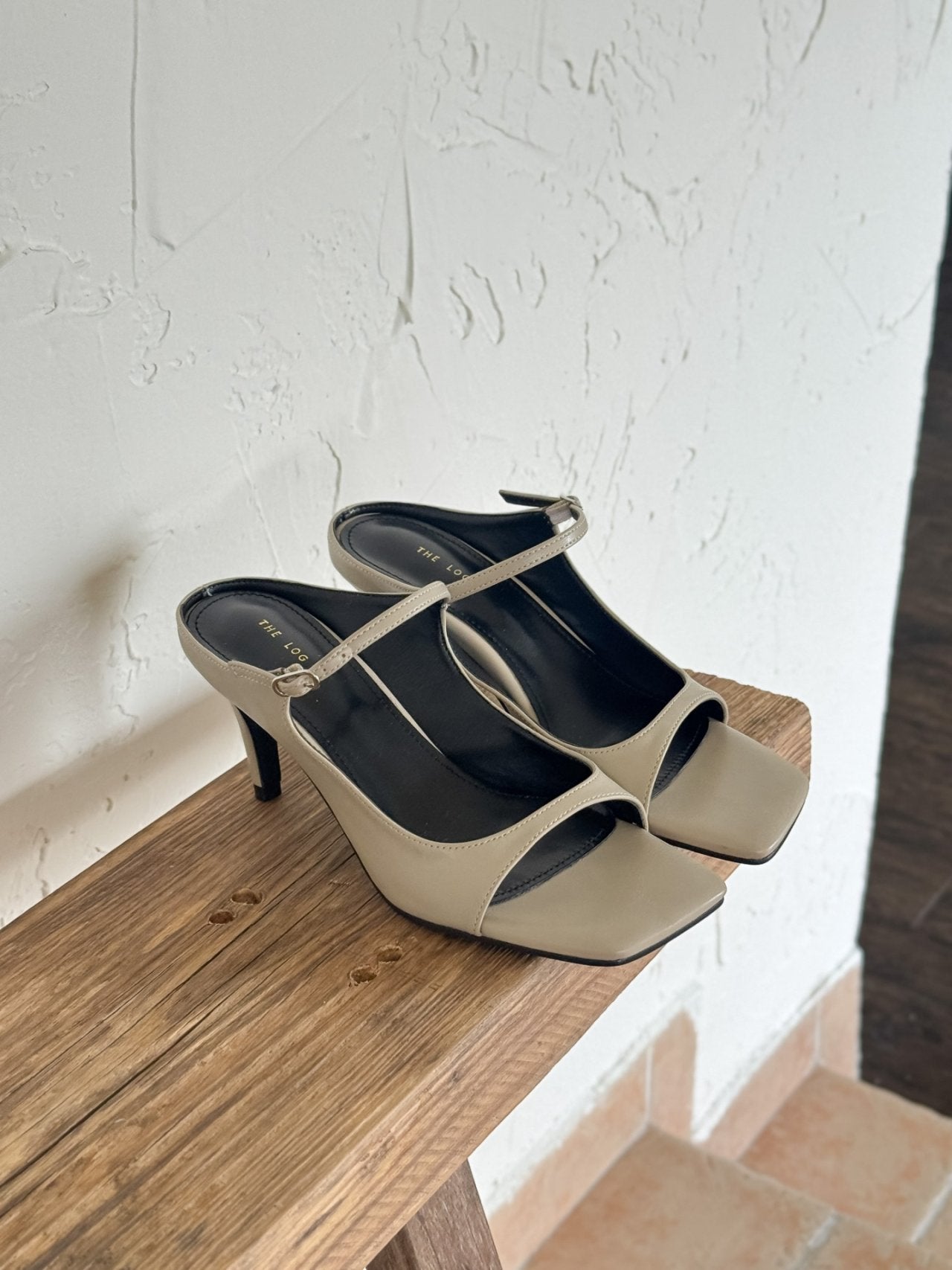 Square Strap Half Mule