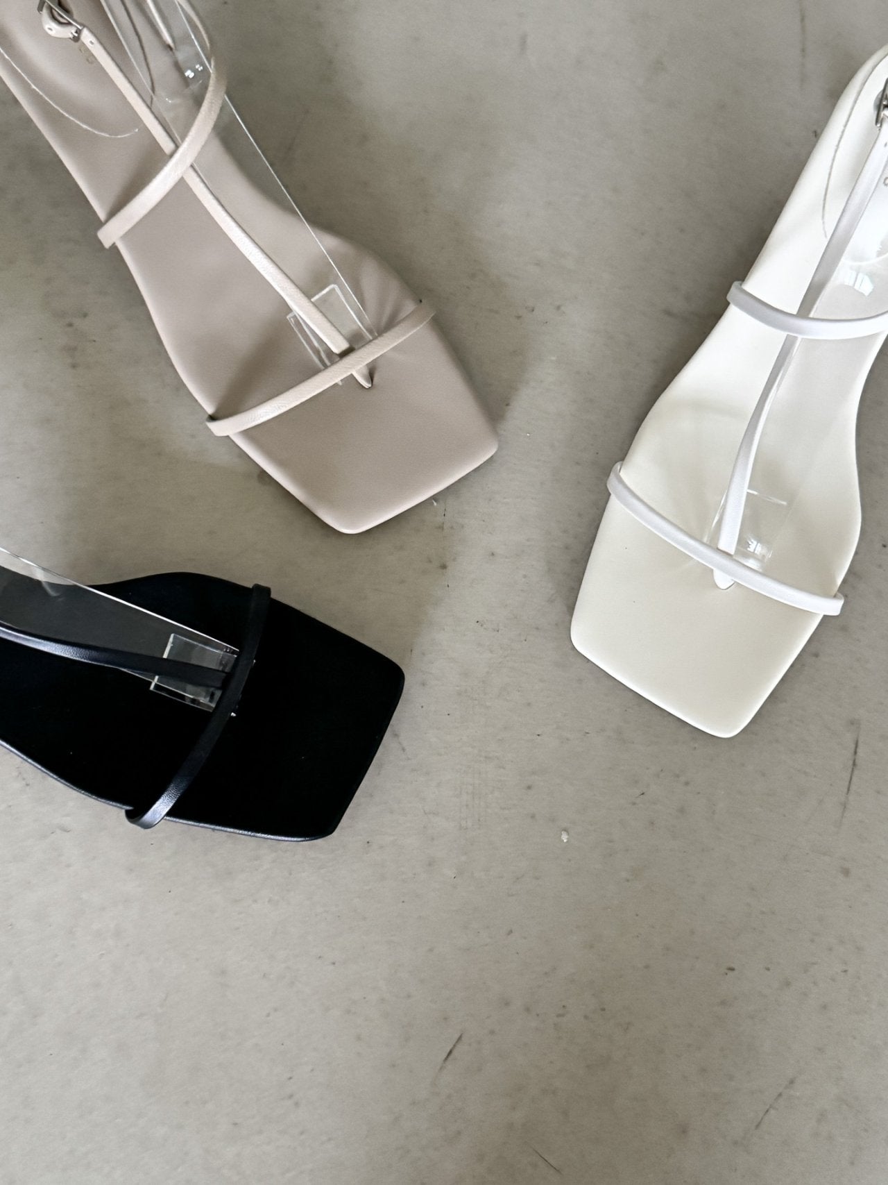 strap camellia sandals