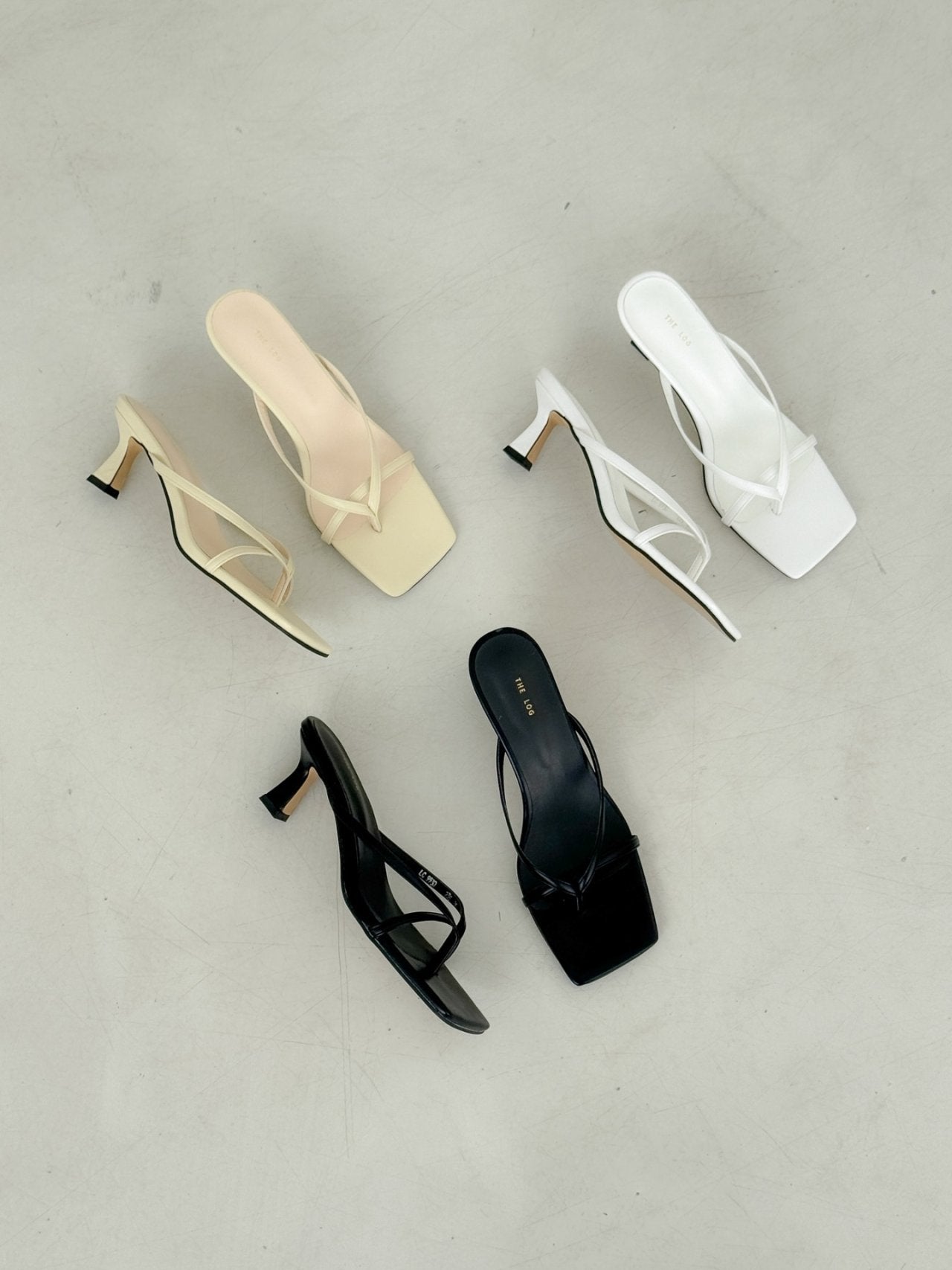 Square strap mule