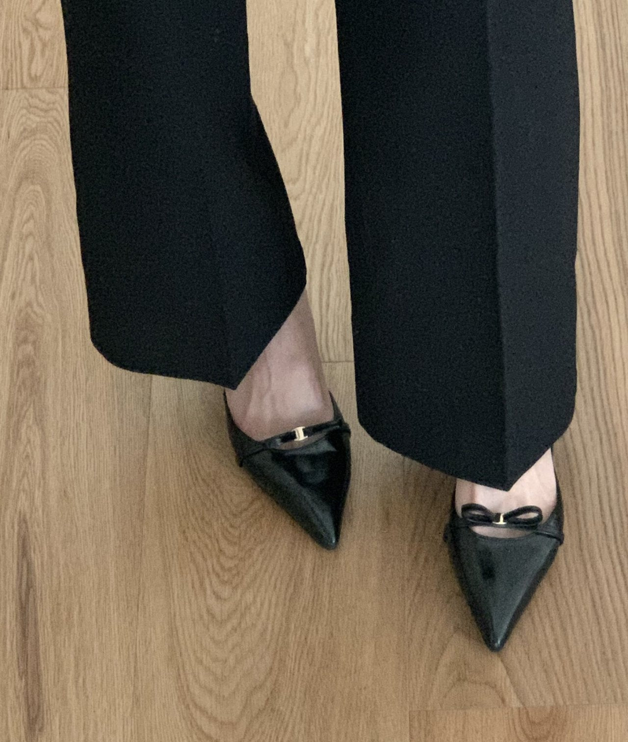 ribbon sling back