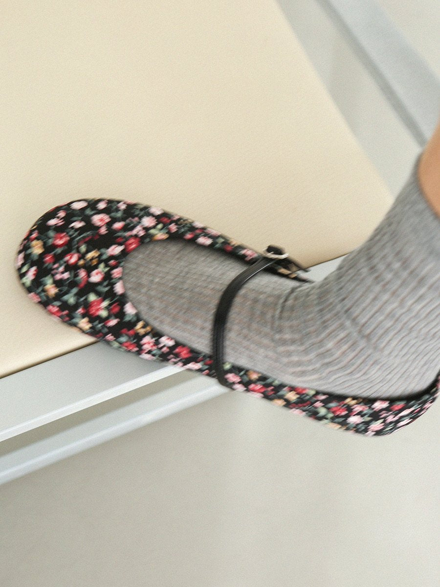 nu Round Mary Jane Flat