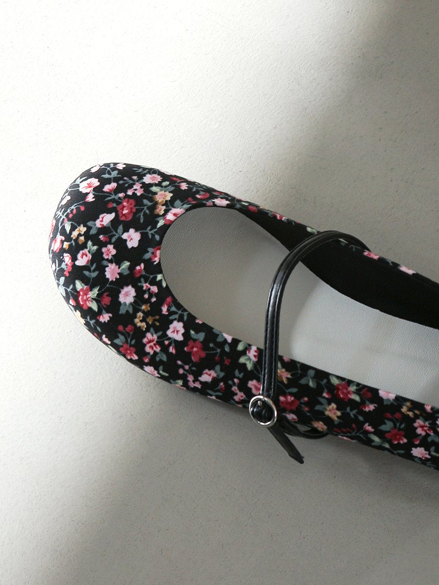 nu Round Mary Jane Flat