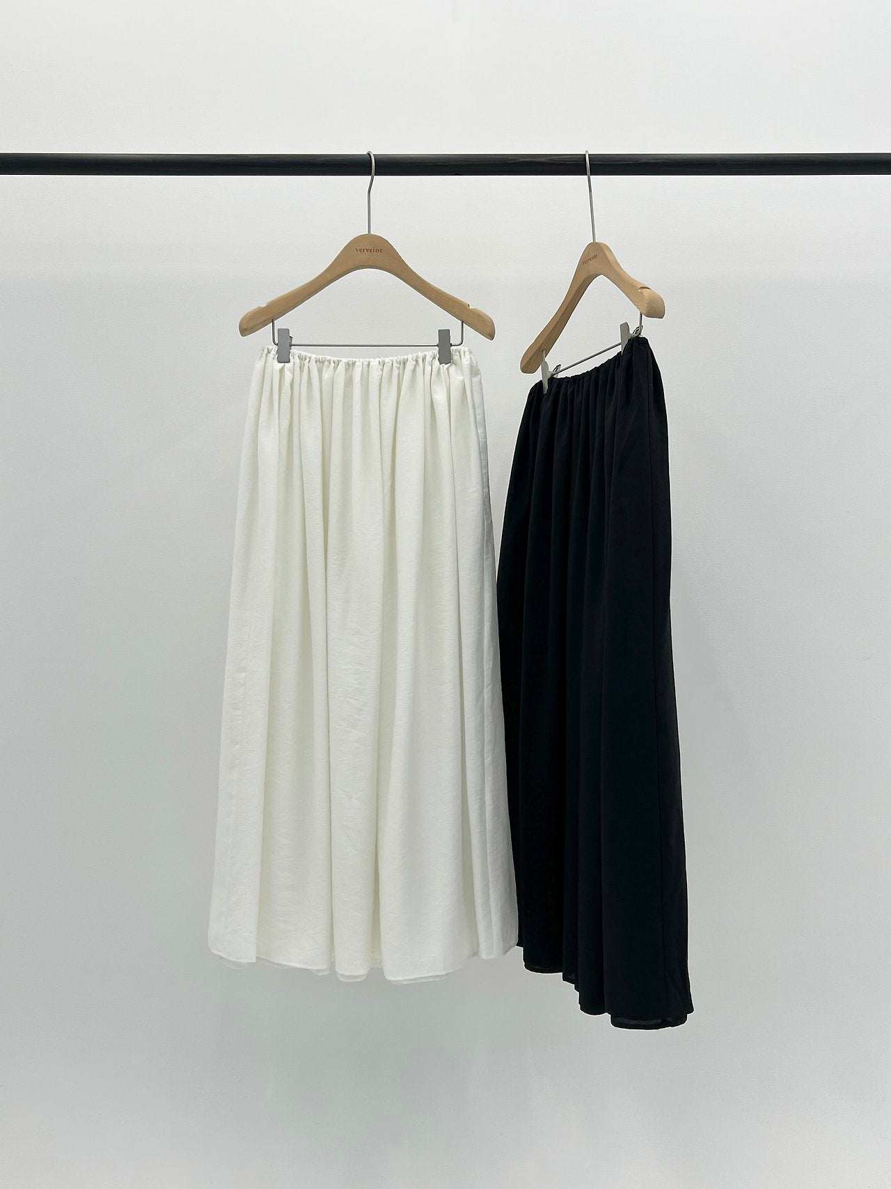 Juliet Banding Long Skirt-2col