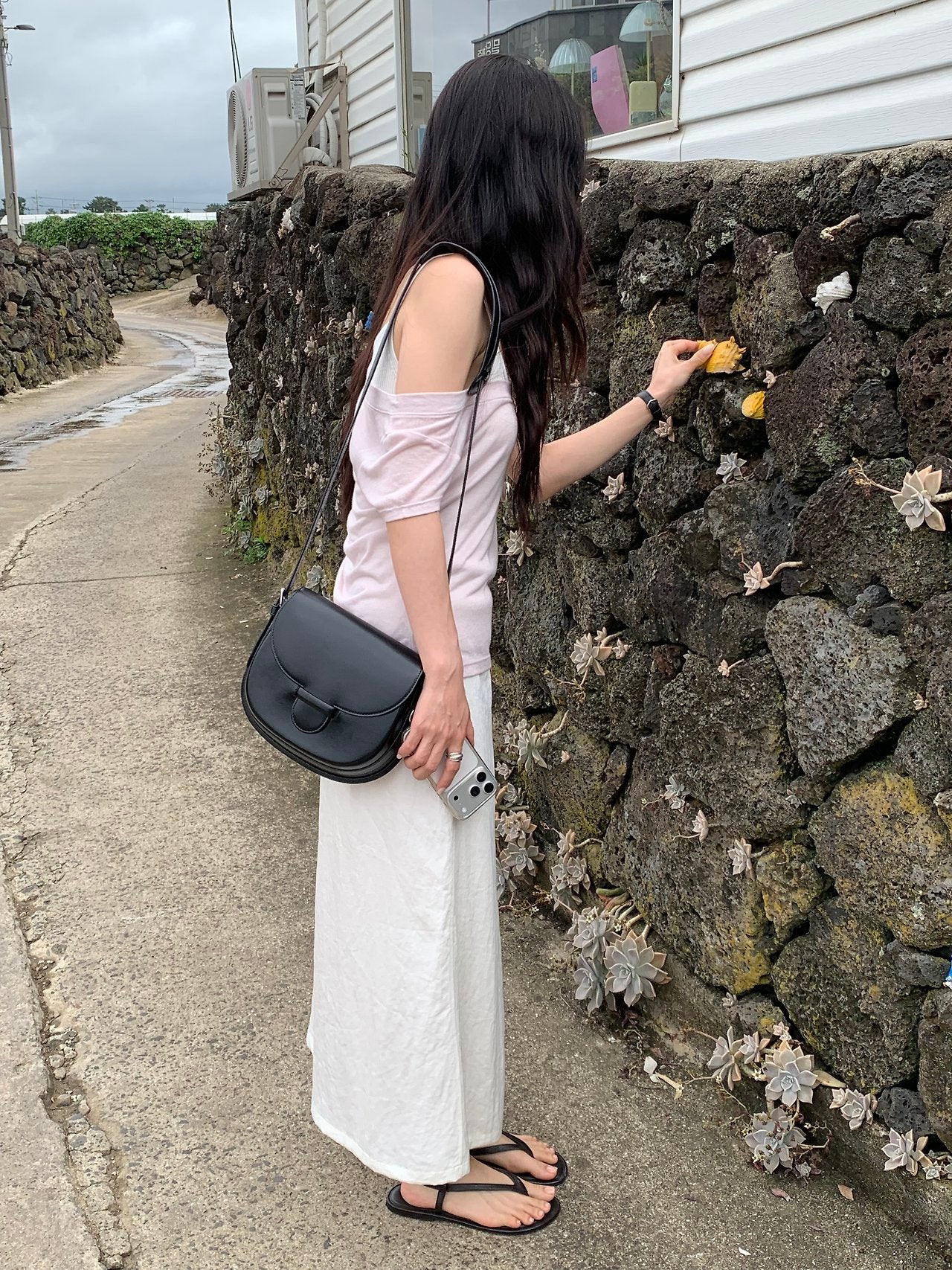 Lena Off-shoulder T-4col