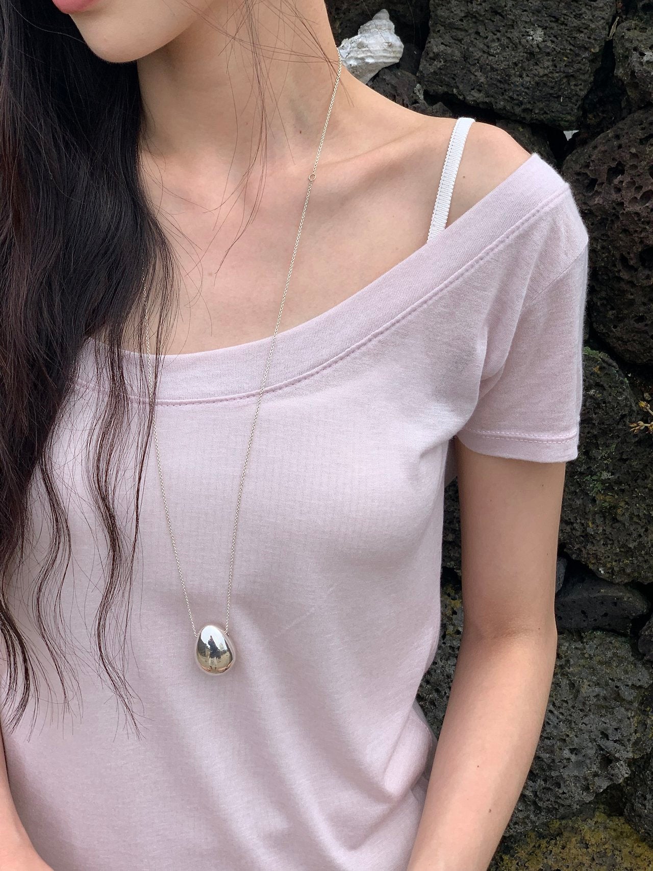 Lena Off-shoulder T-4col