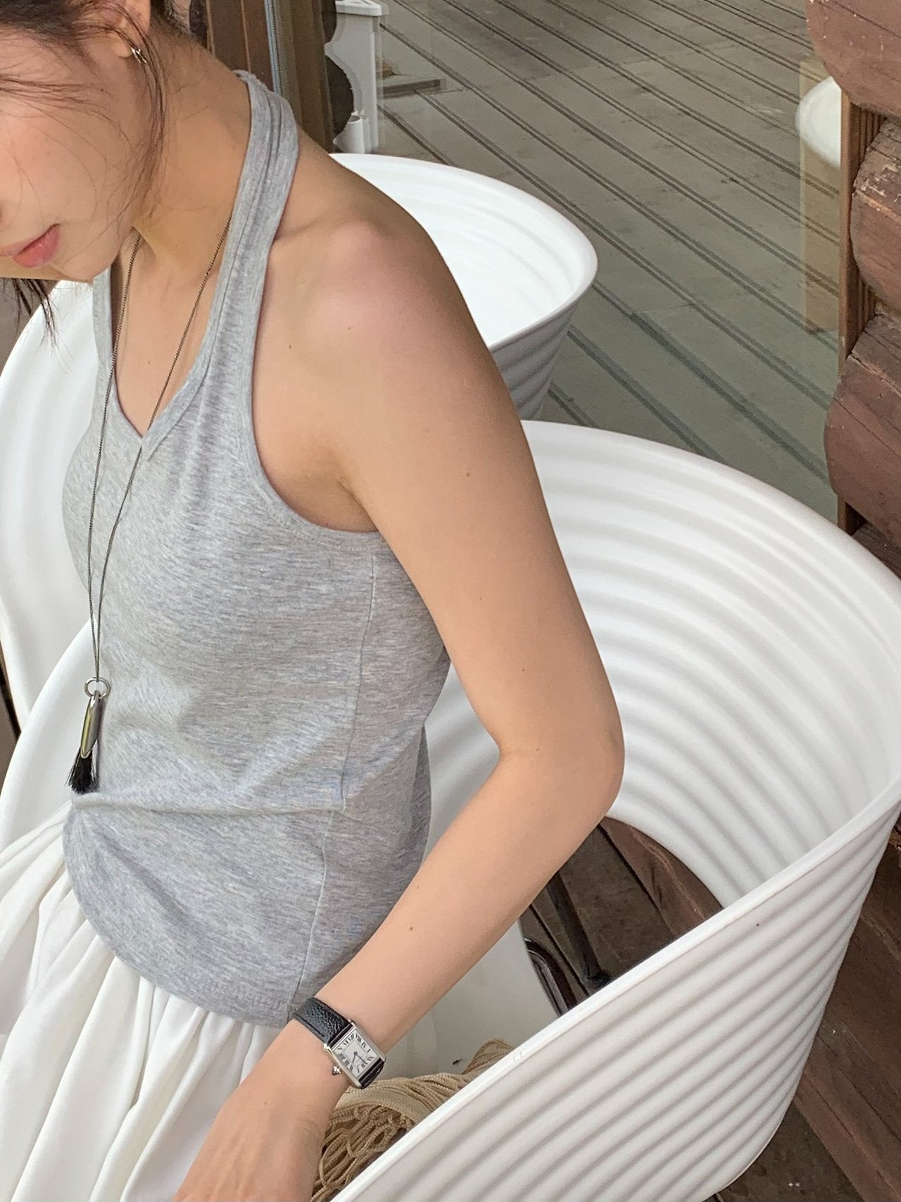 Lea Halter Sleeveless-4col