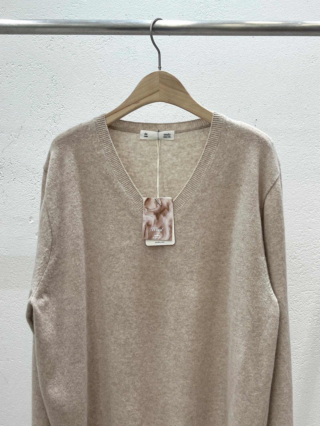 Deondo fine wool v knit-6col