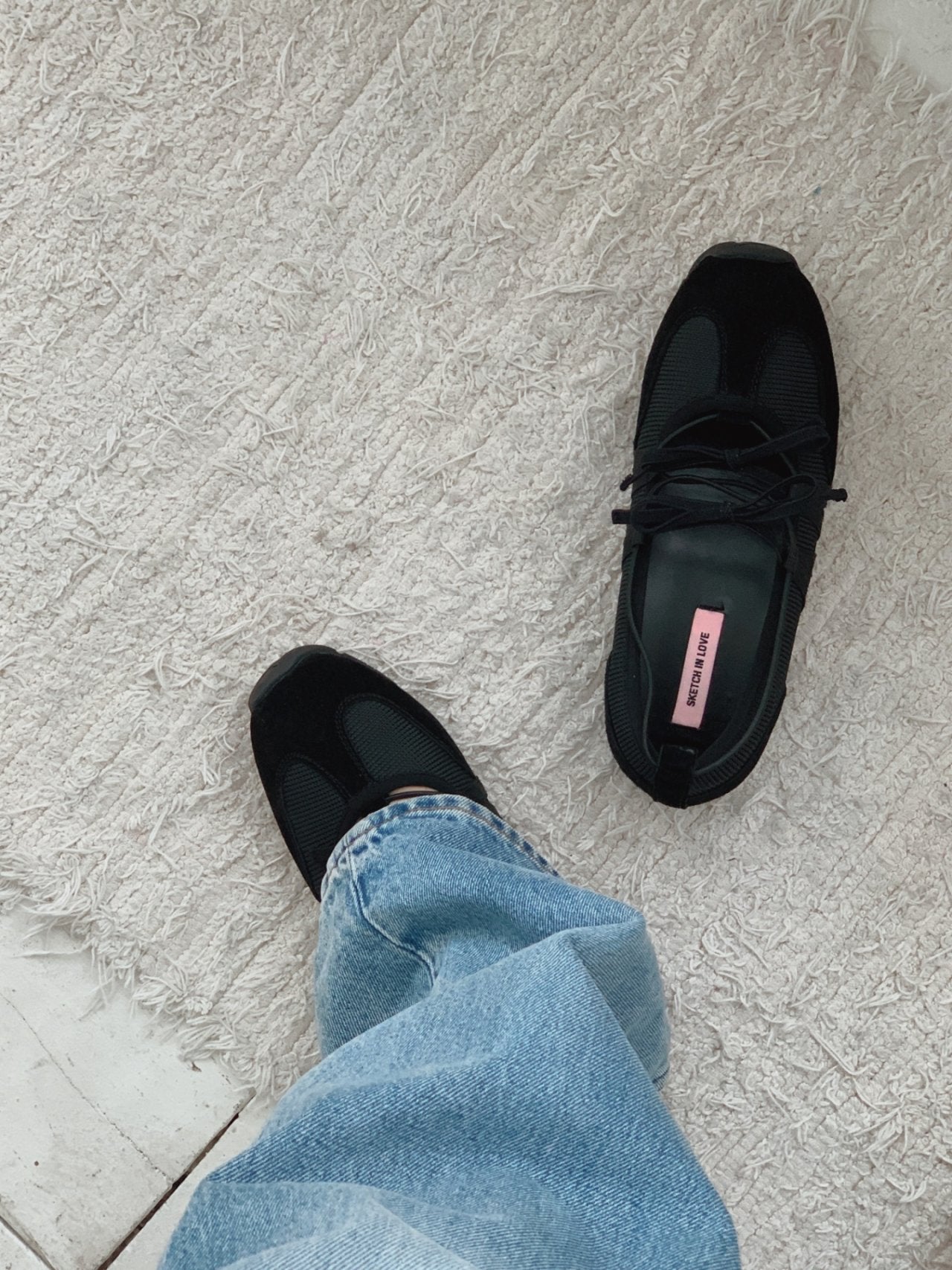 Ribbon Mood Sneakers-2col