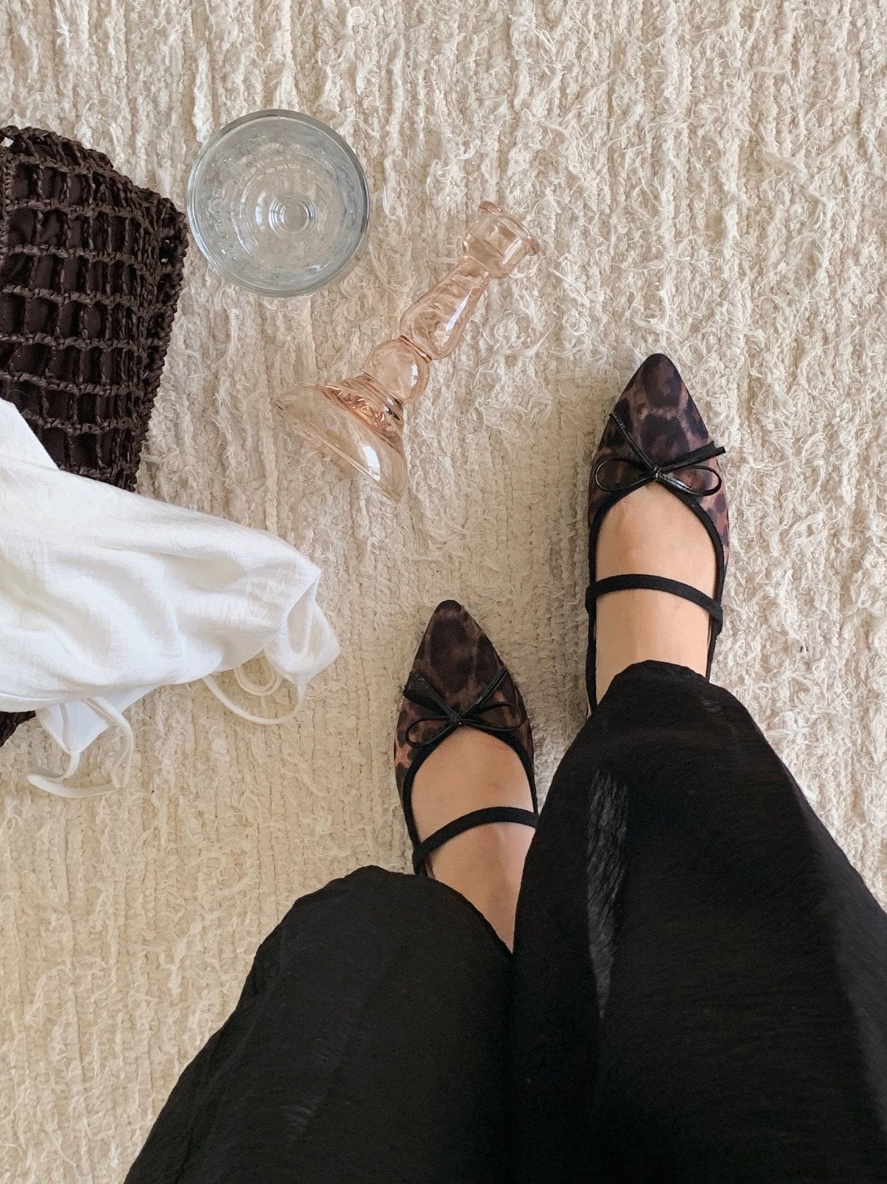 Breeze Mesh Ribbon Slingback