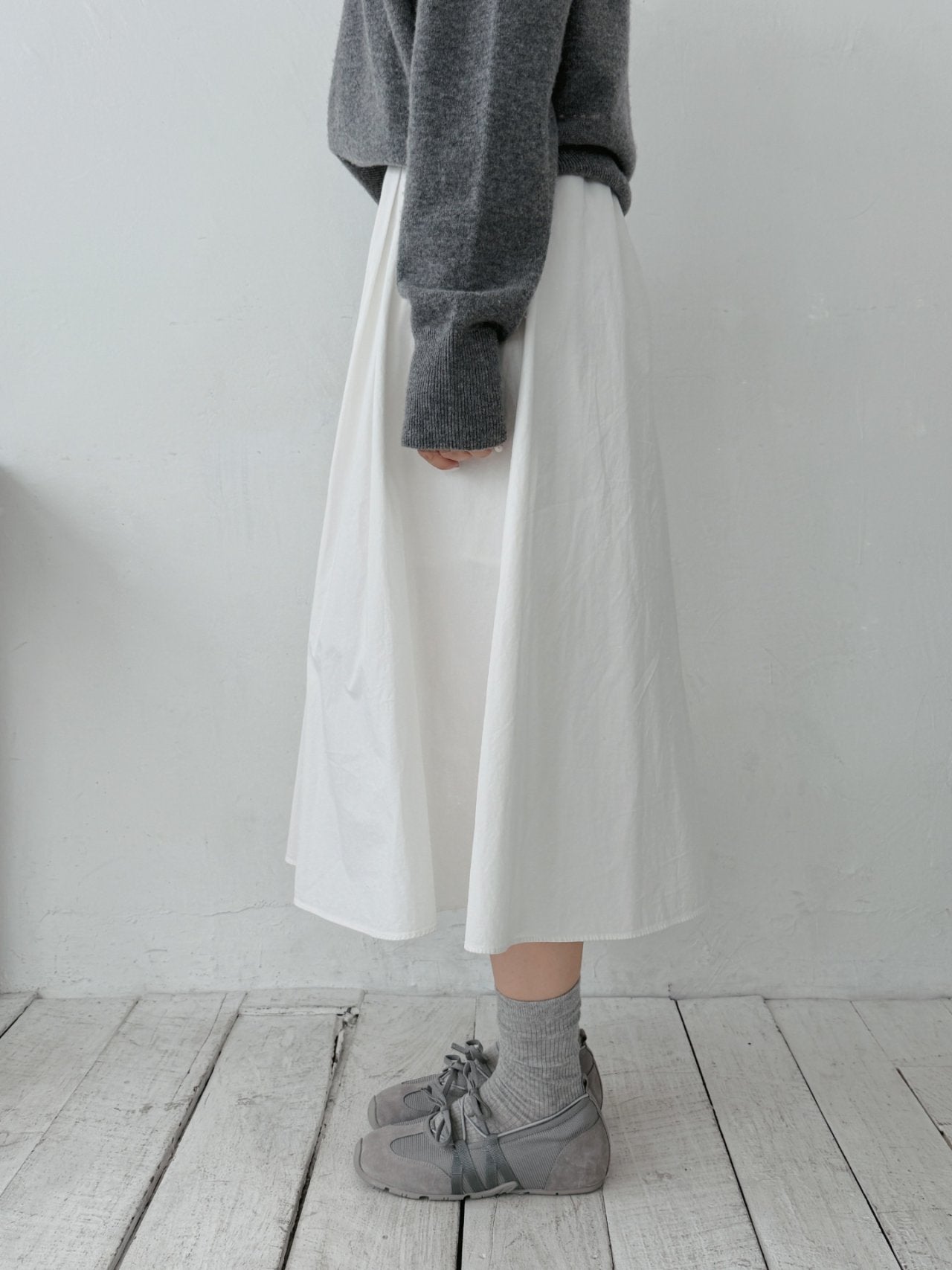 Ribbon Mood Sneakers-2col