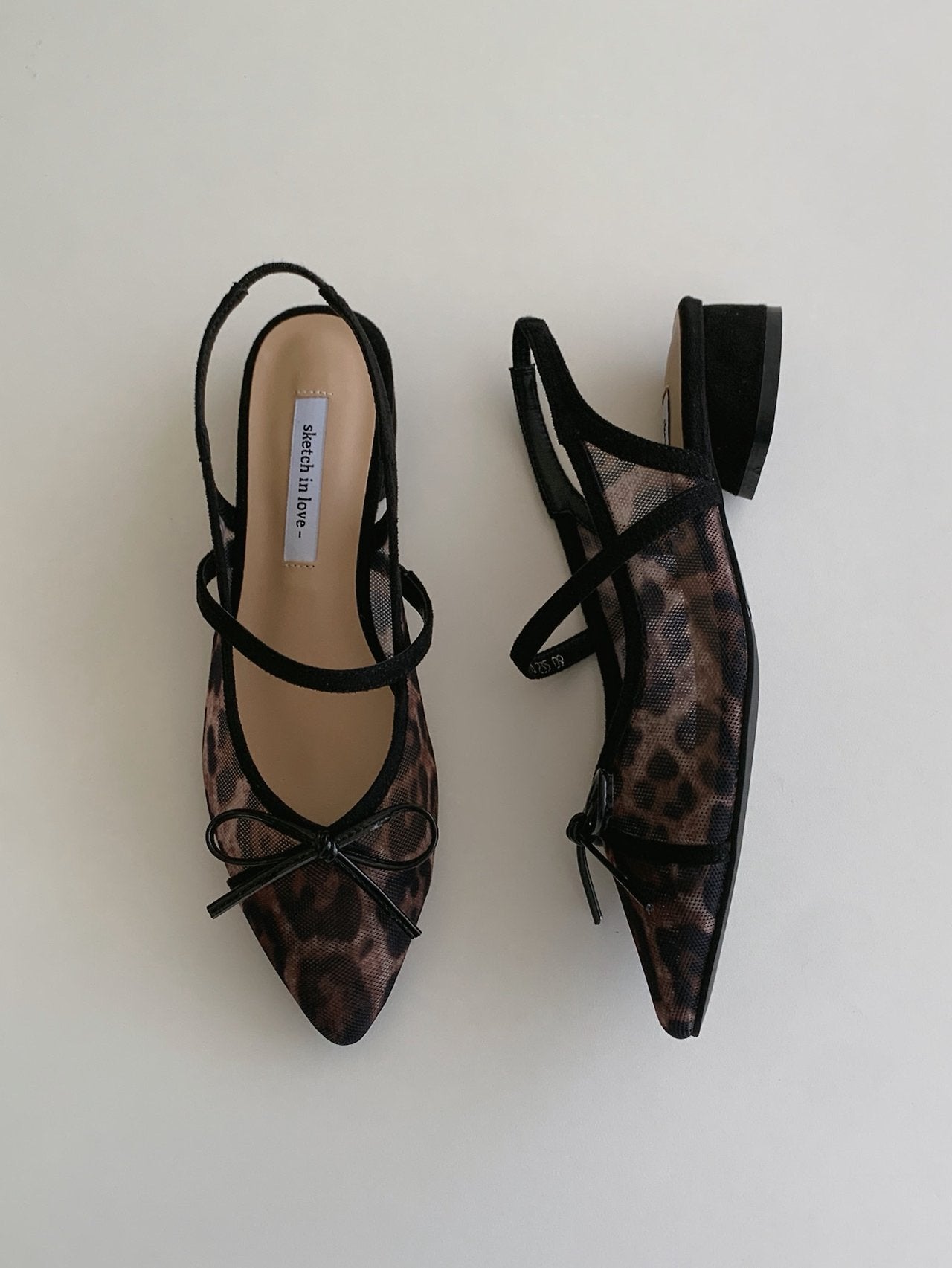 Breeze Mesh Ribbon Slingback