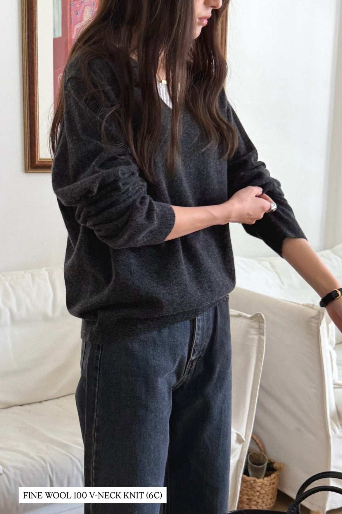 Deondo fine wool v knit-6col