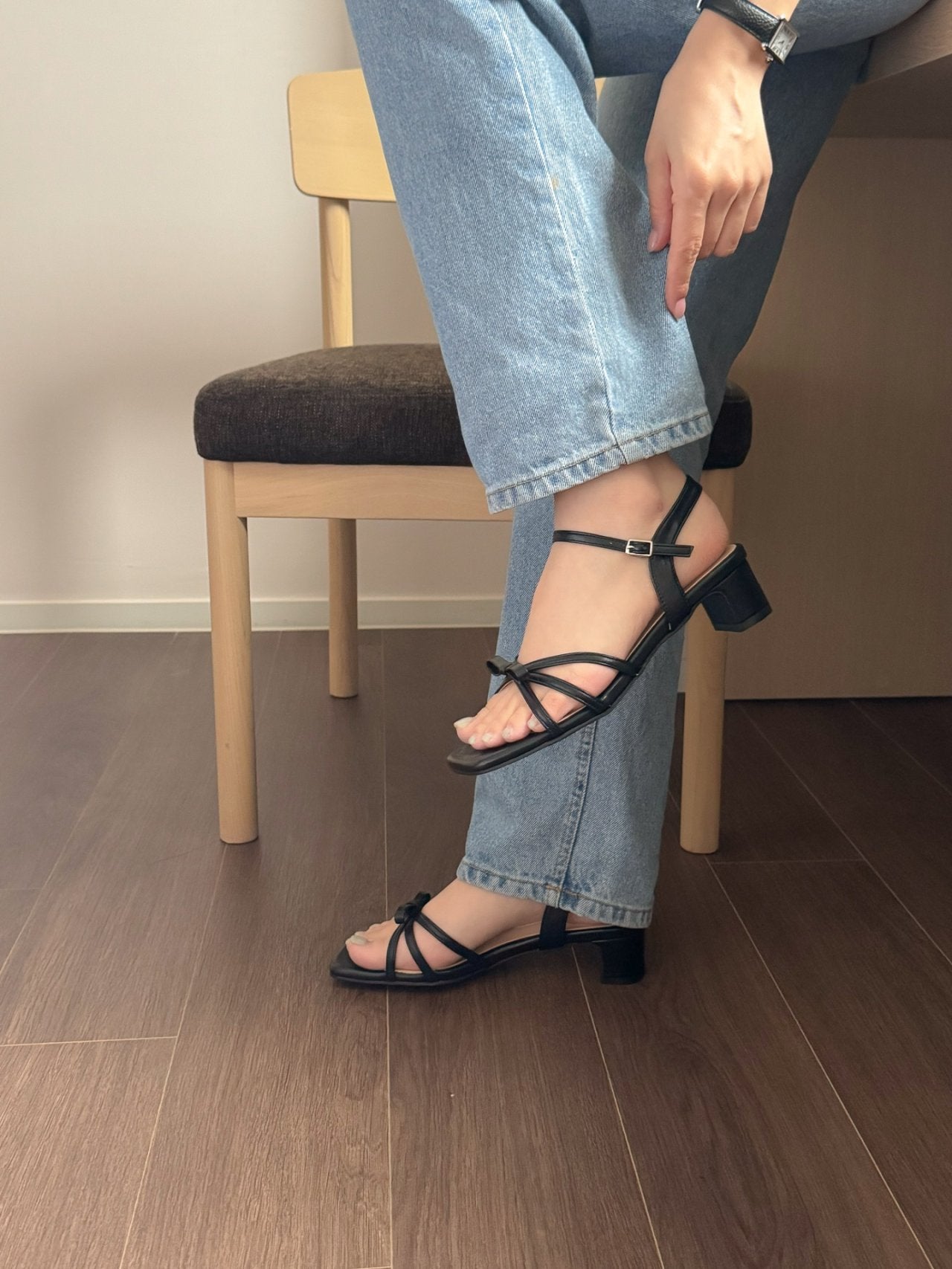 Elin Ribbon Sandal