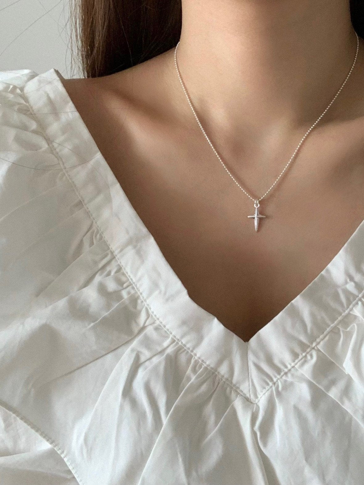 star silver necklace