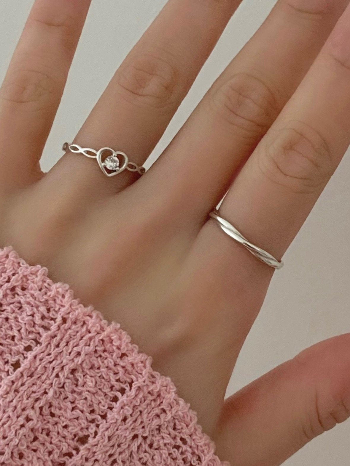 Cupid heart ring