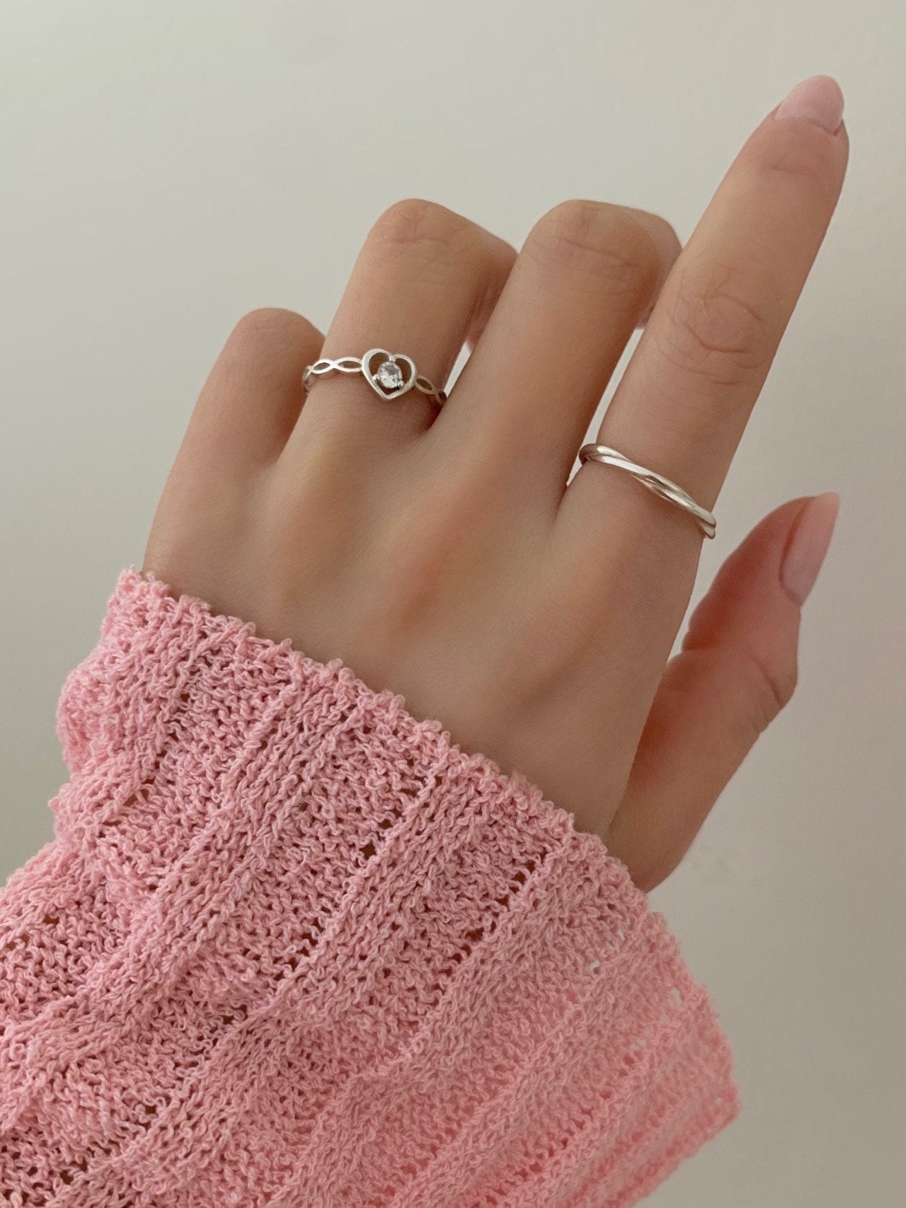 Cupid heart ring