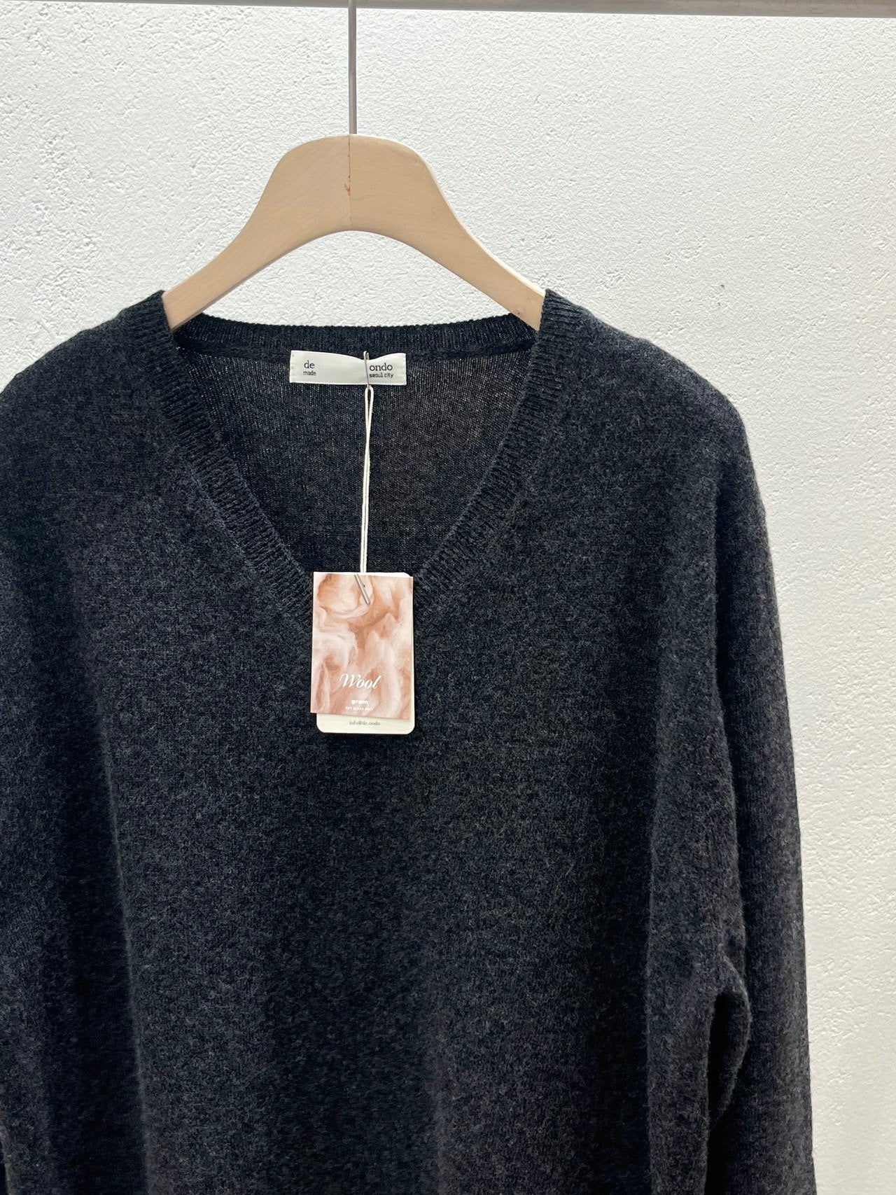 Deondo fine wool v knit-6col