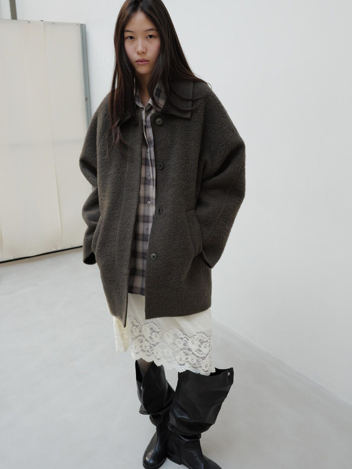 ove alpaca hand coat-2col