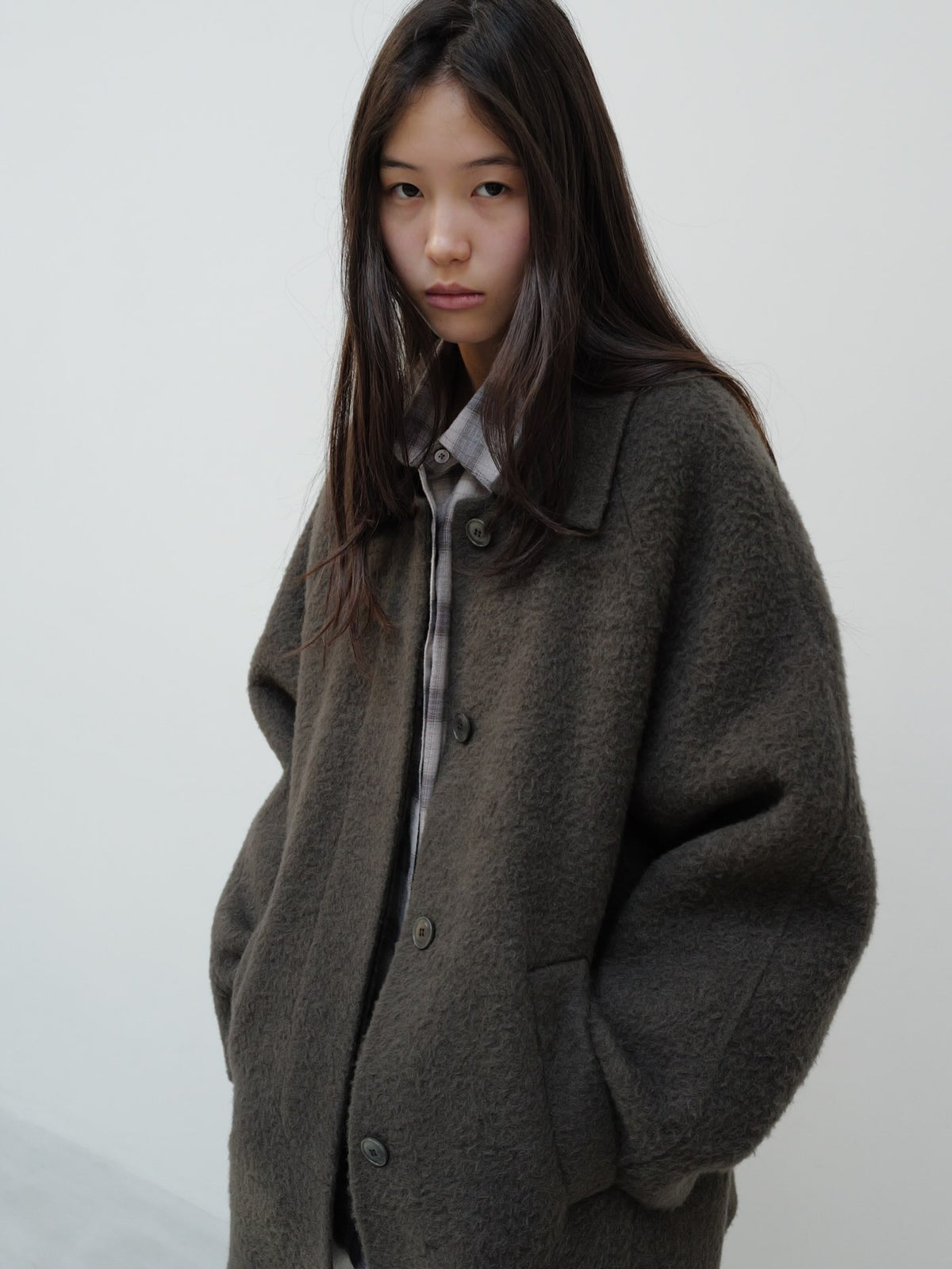 ove alpaca hand coat-2col