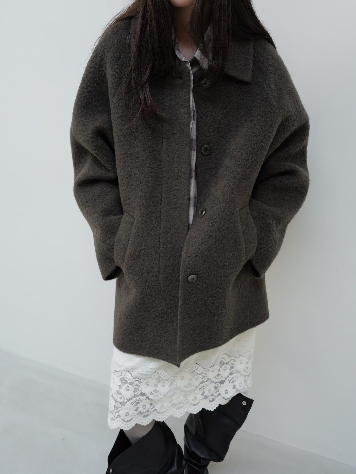 ove alpaca hand coat-2col