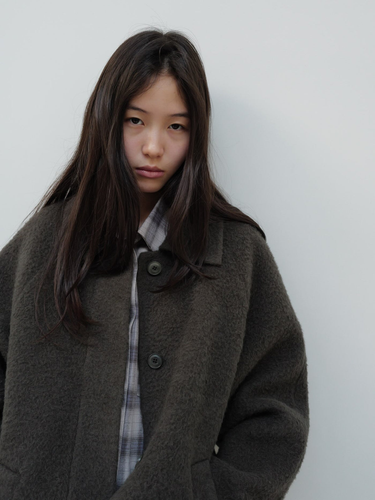 ove alpaca hand coat-2col