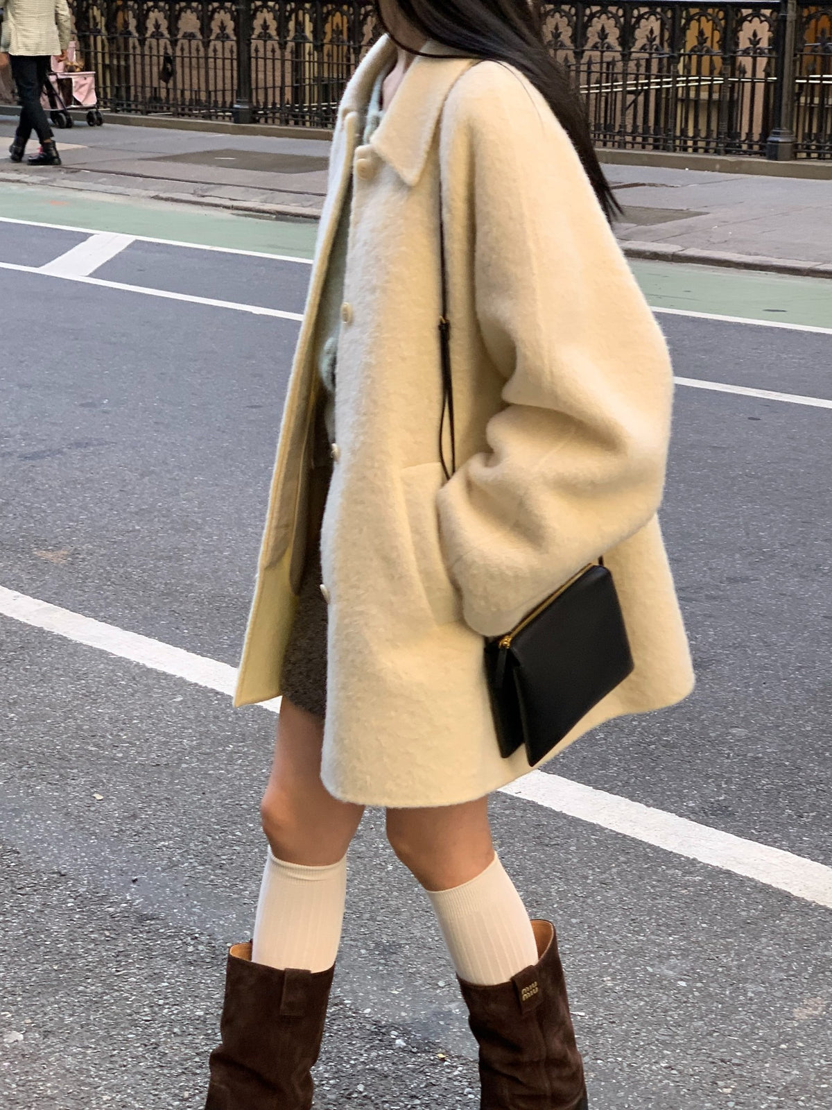 ove alpaca hand coat-2col