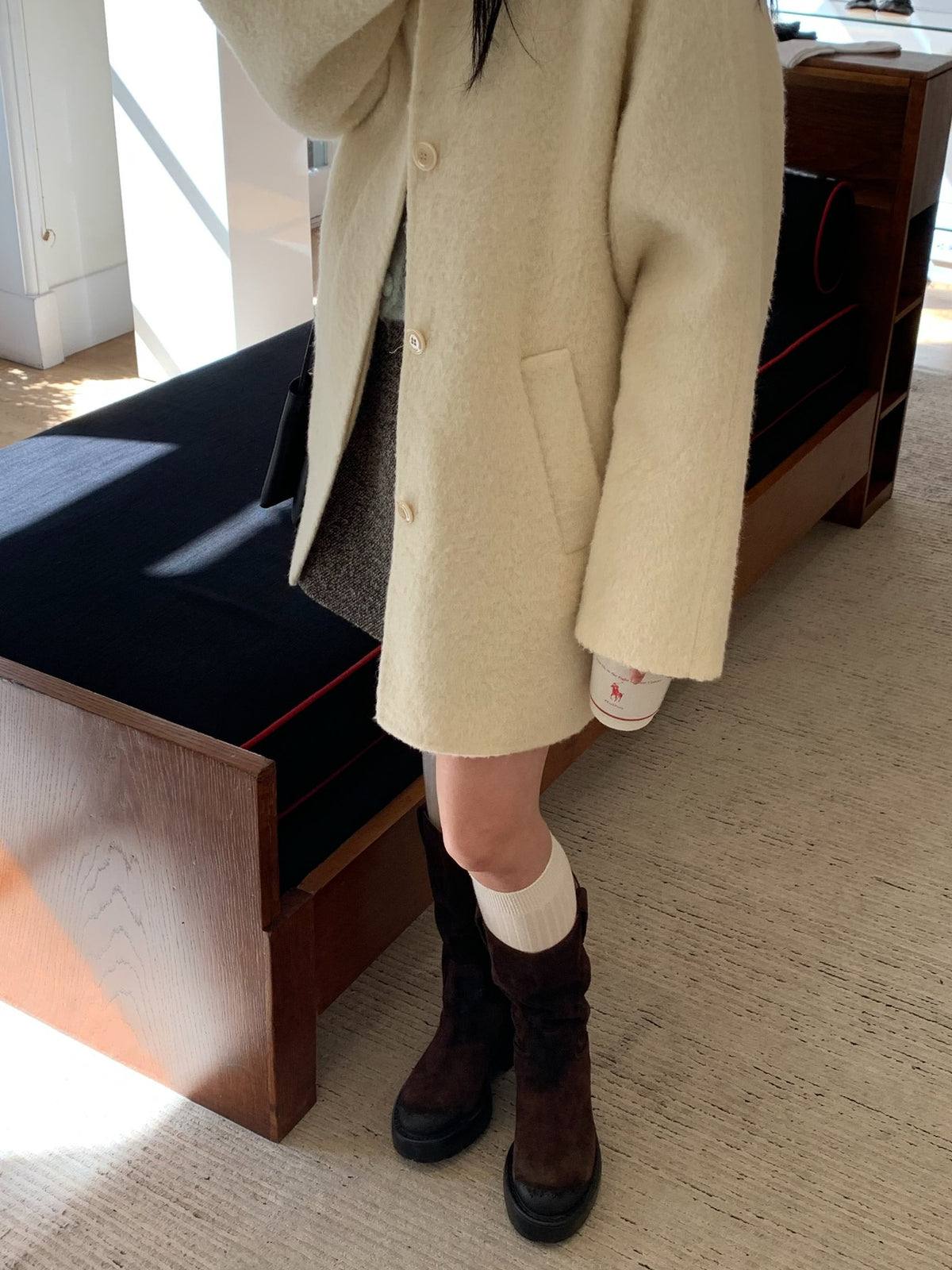ove alpaca hand coat-2col