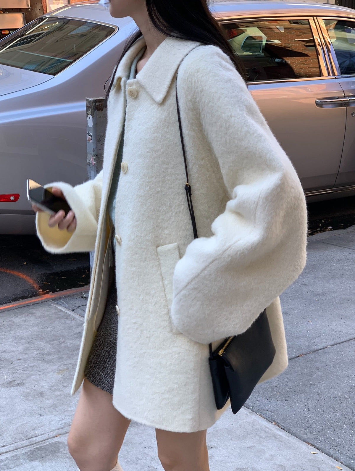 ove alpaca hand coat-2col